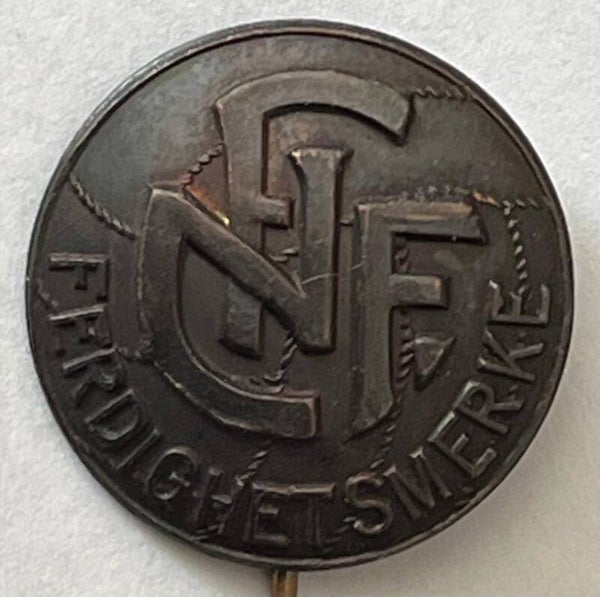Norges Fotballlforbund NFF Ferdighetsmerke Bronse