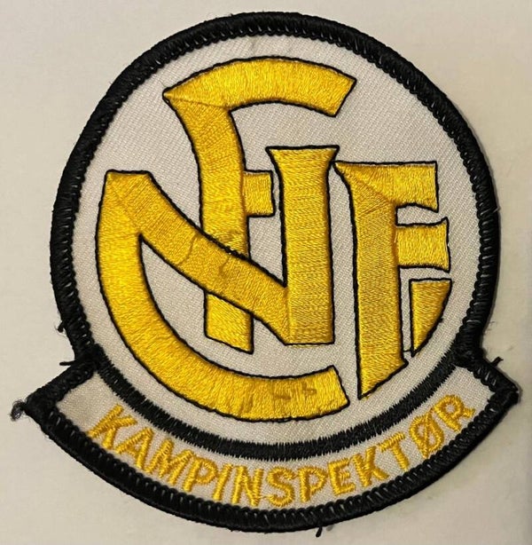 Norges fotballforbund NFF Kampinspektør tøymerke patch
