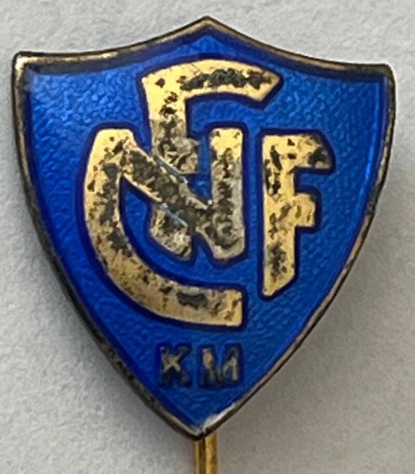 Norges Fotballforbund NFF KM kretsmester. Eldre modell