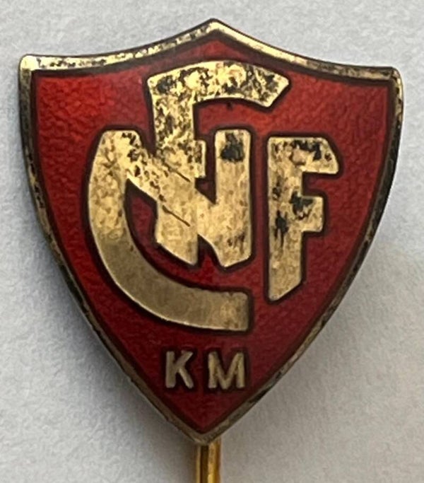 Norges Fotballforbund NFF KM kretsmester. Eldre modell