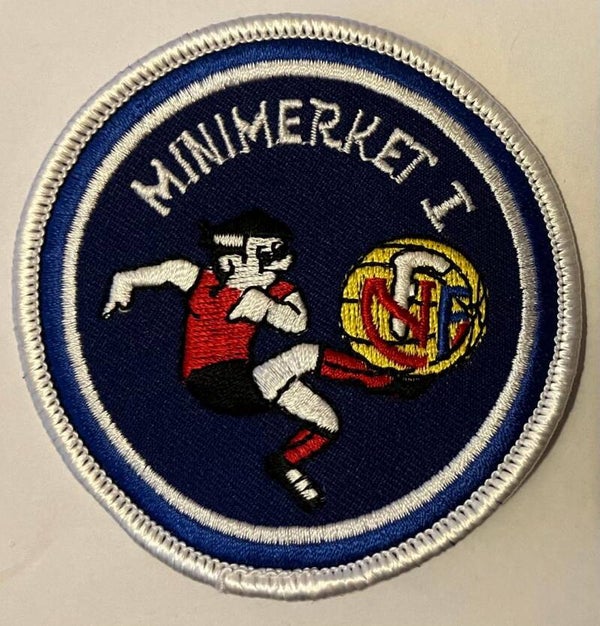 Norges fotballforbund NFF minimerket 1 tøymerke patch