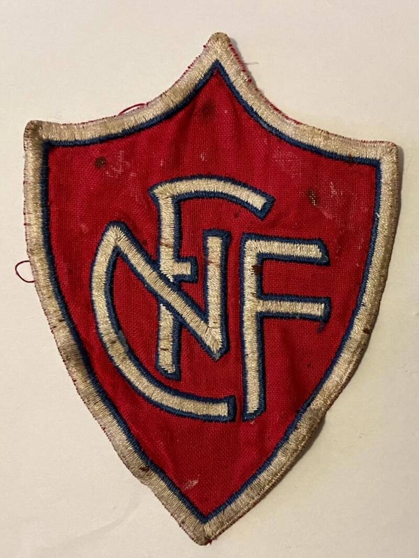Norges fotballforbund NFF eldre tøymerke patch