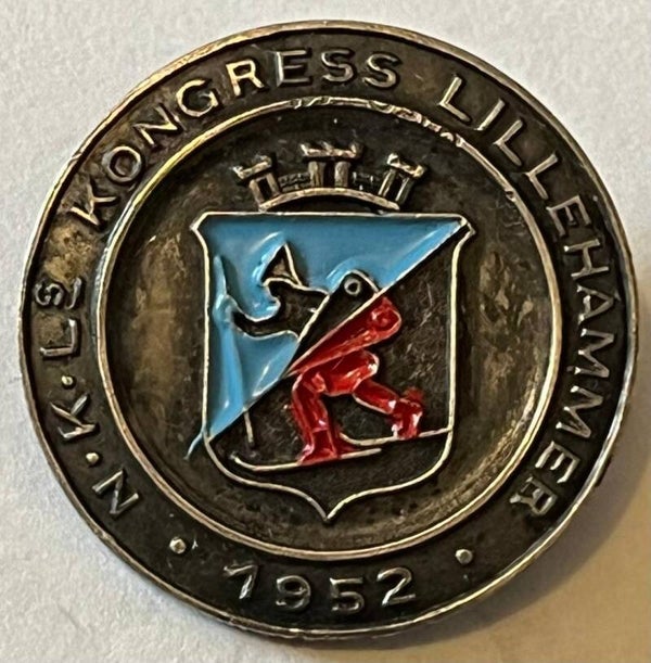 Norsk Kooperative Landsforening NKLs kongress Lillehammer 1952 nål