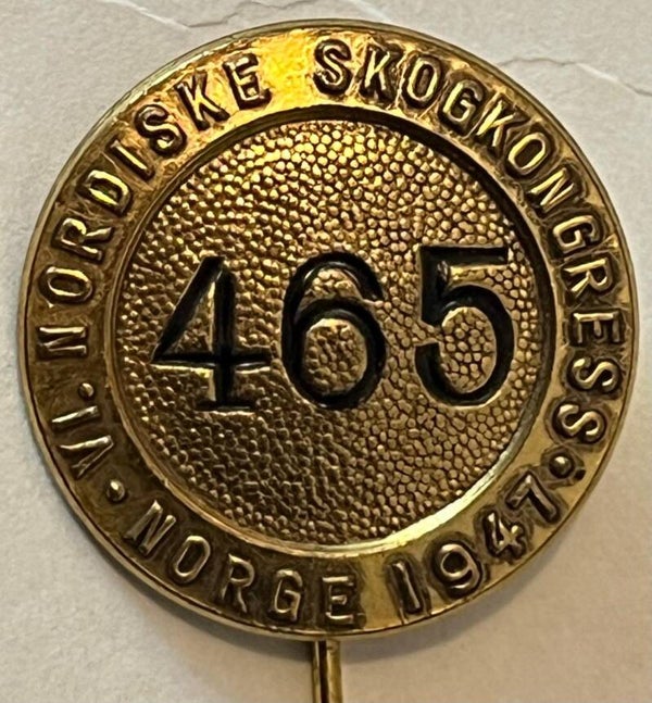 Nordiske skogkongress 1947 Norge, nål