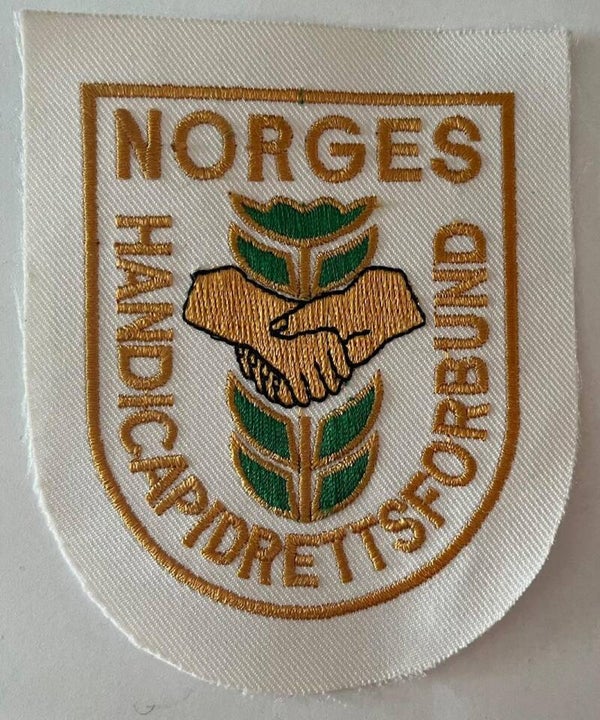 Norges handicapidrettsforbund tøymerke patch