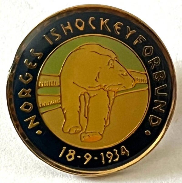 Norges ishockeyforbund pin