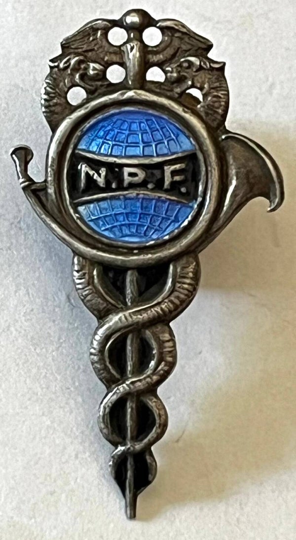 Norges postforbund NPF - Sølv og emalje