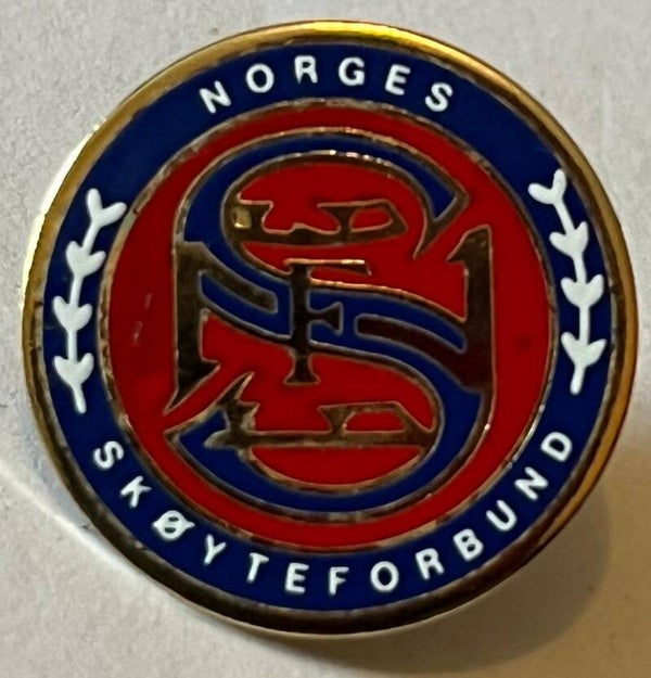 Norges skøyteforbund pin