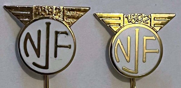 Norsk jernbaneforbund 2 stk forskjellige