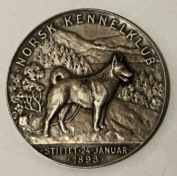 Norsk kennelklub - stor sølvmedalje