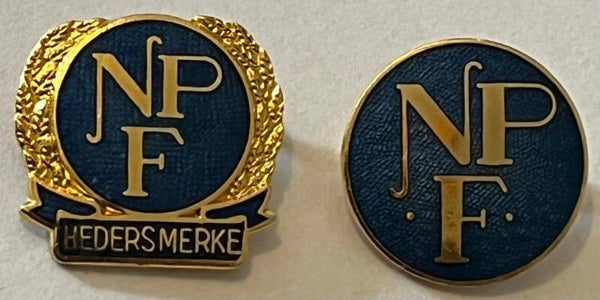 Norsk pensjonist forbund Hederstegn og vanlig merke