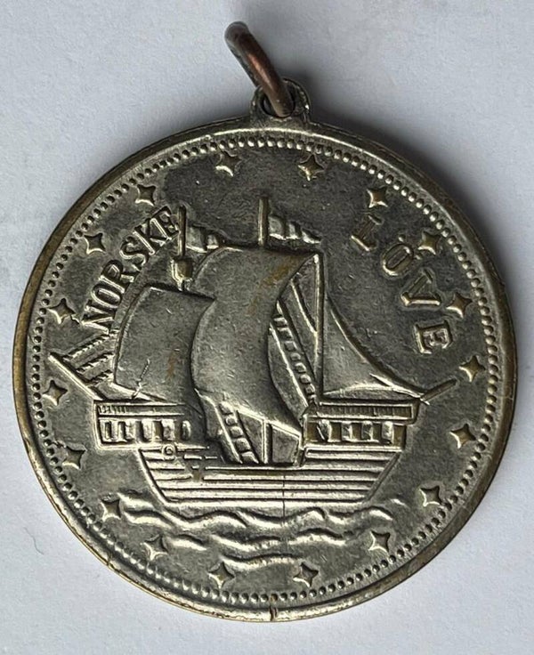 Seilskuta "Norske løve" - Hic Rhodus Hic Salta medal