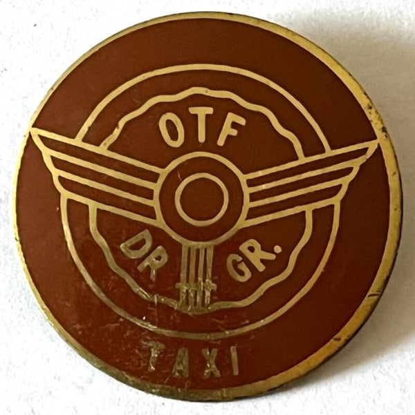 Oslo transportarbeiderforening Drosjegruppa - brun farge