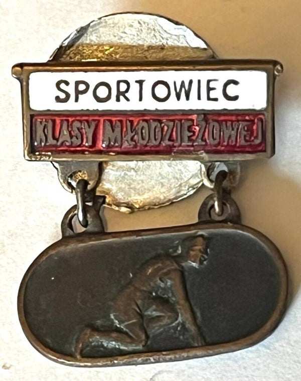 Polen youth class athlete - Sportowiec klazy mtodziezowej badge