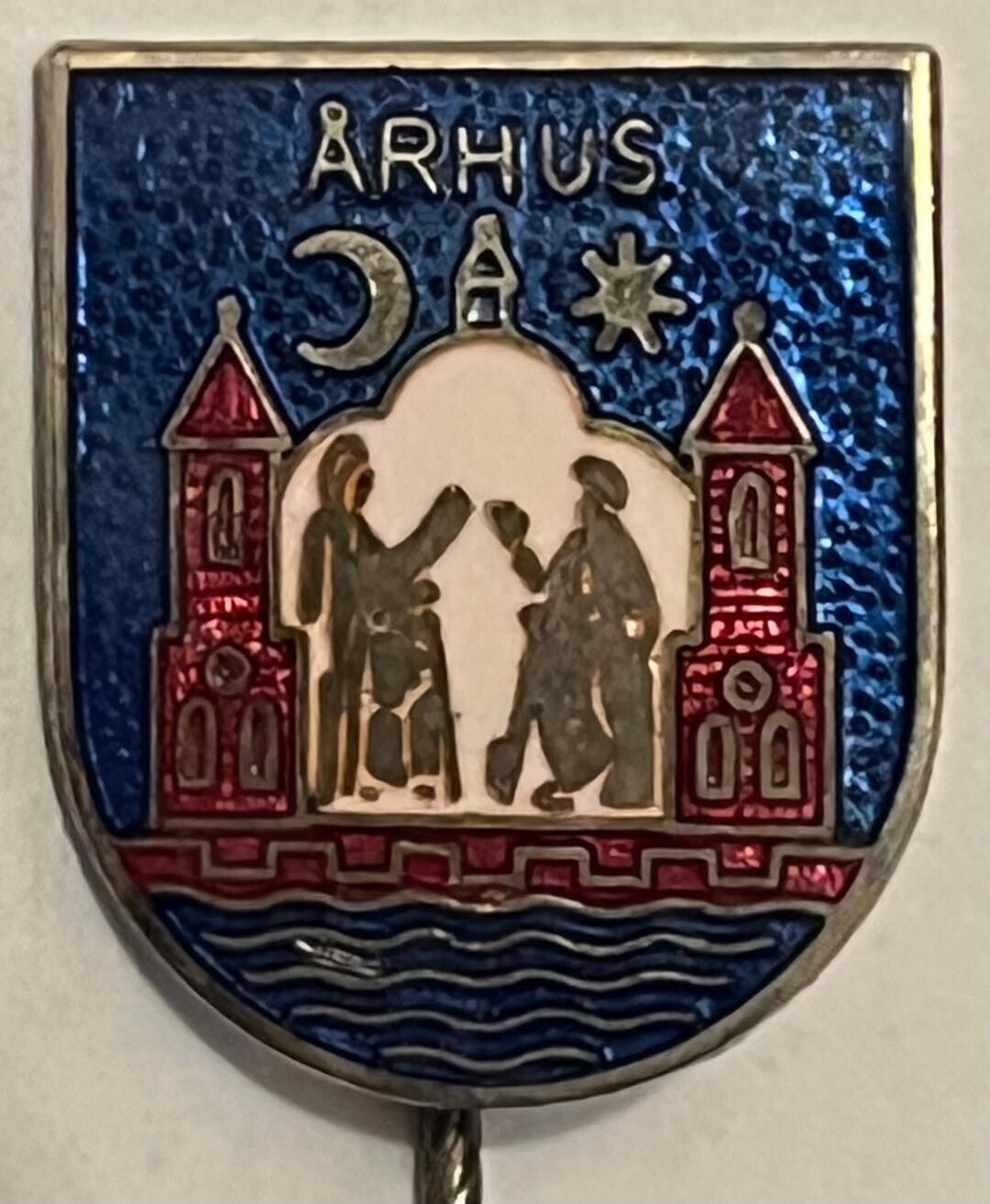 Århus byvåpen Danmark badge