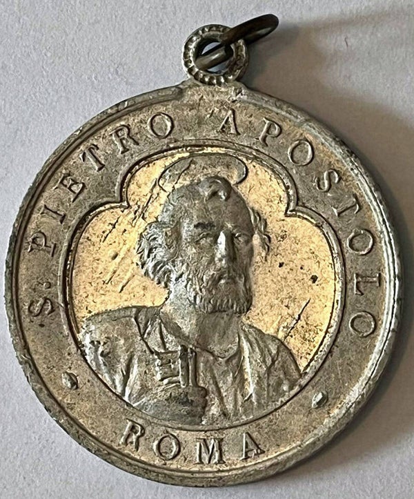 Roma, St. Pietro apostolo Christian Catholic medal