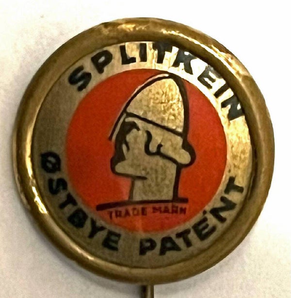 Splitkein Østbye patent - skifabrikant, eldre merke