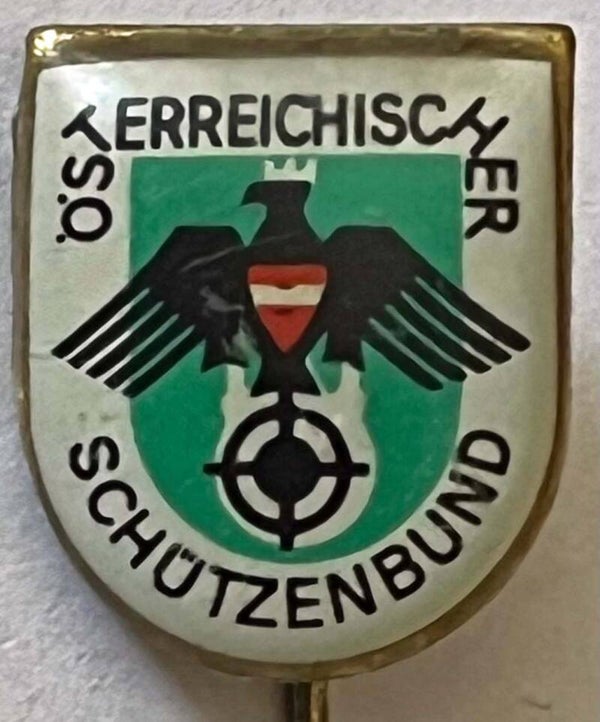 Österreichischer Schützenbund badge pin