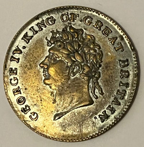 Great britain Georg IV dead 1830 medal token