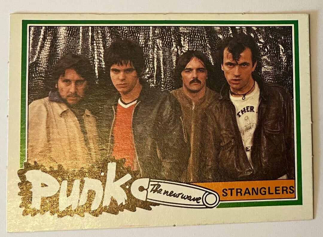 The Stranglers, British punck rock band. Collectorcard