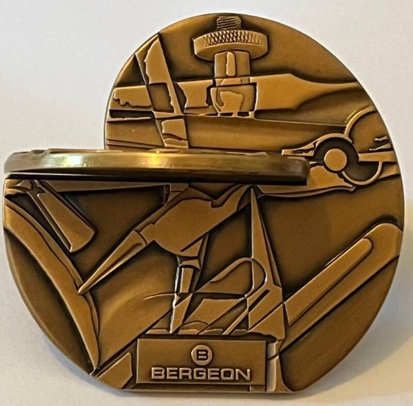 Switzerland Bergeon company 200years 1791-1991 two-parted art medal