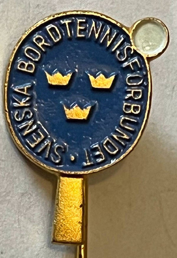 Svenska bordtennisforbundet - Sweden table tennis federation nål