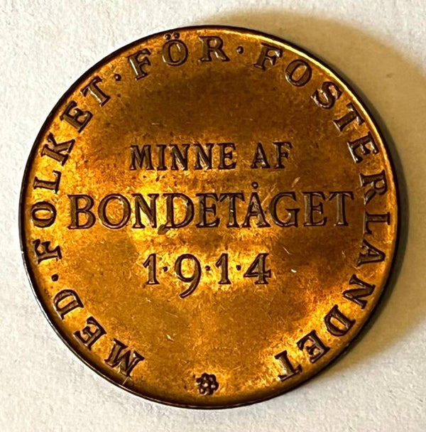 Minne af Bondetoget 1914