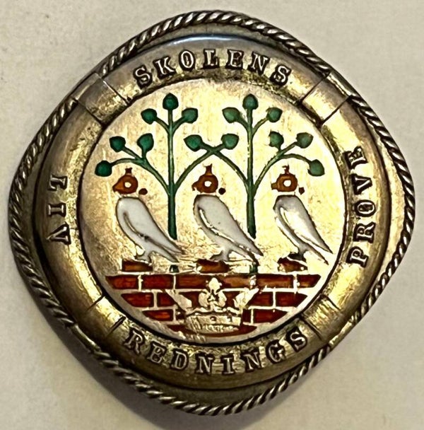 Danmark - skolens liv rednings prøve. Silver badge