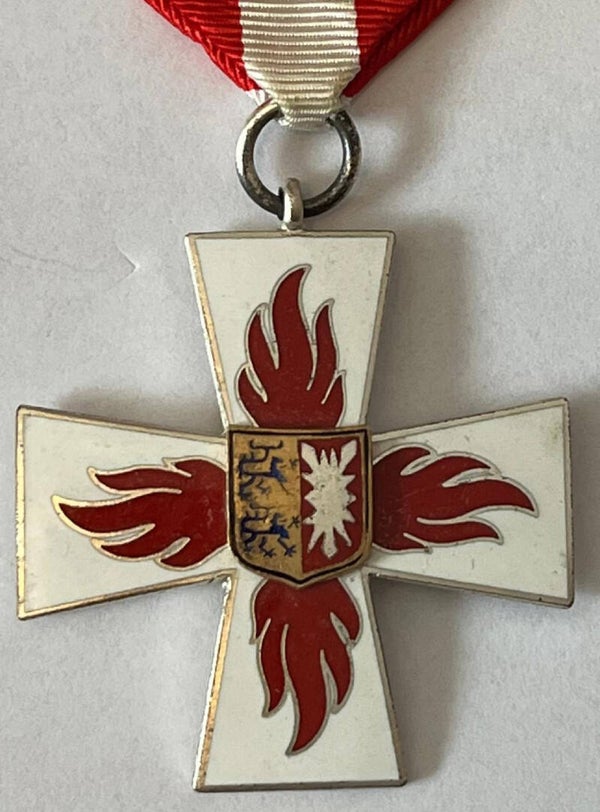 Schleswig Holstein Brandschutz Ehrenzeir - Fire department medal