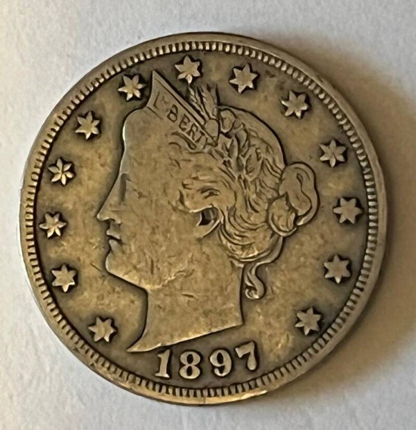 USA 5 cent 1897