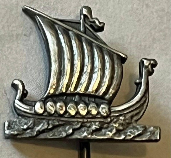 Vikingsip i sølv fra Sverige 1956