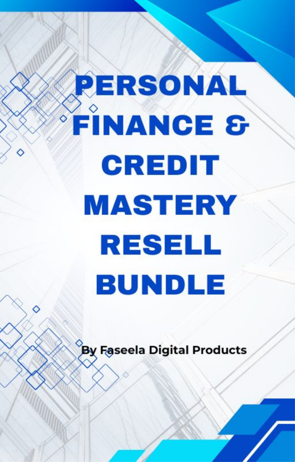 Personal Finance & Credit Mastery Resell Bundle