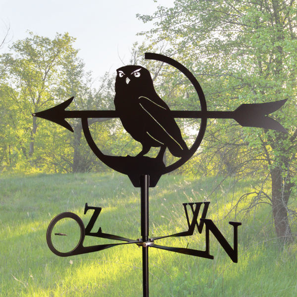 Windwijzer Uil met cirkel