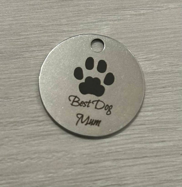 Best Dog mum Keyring