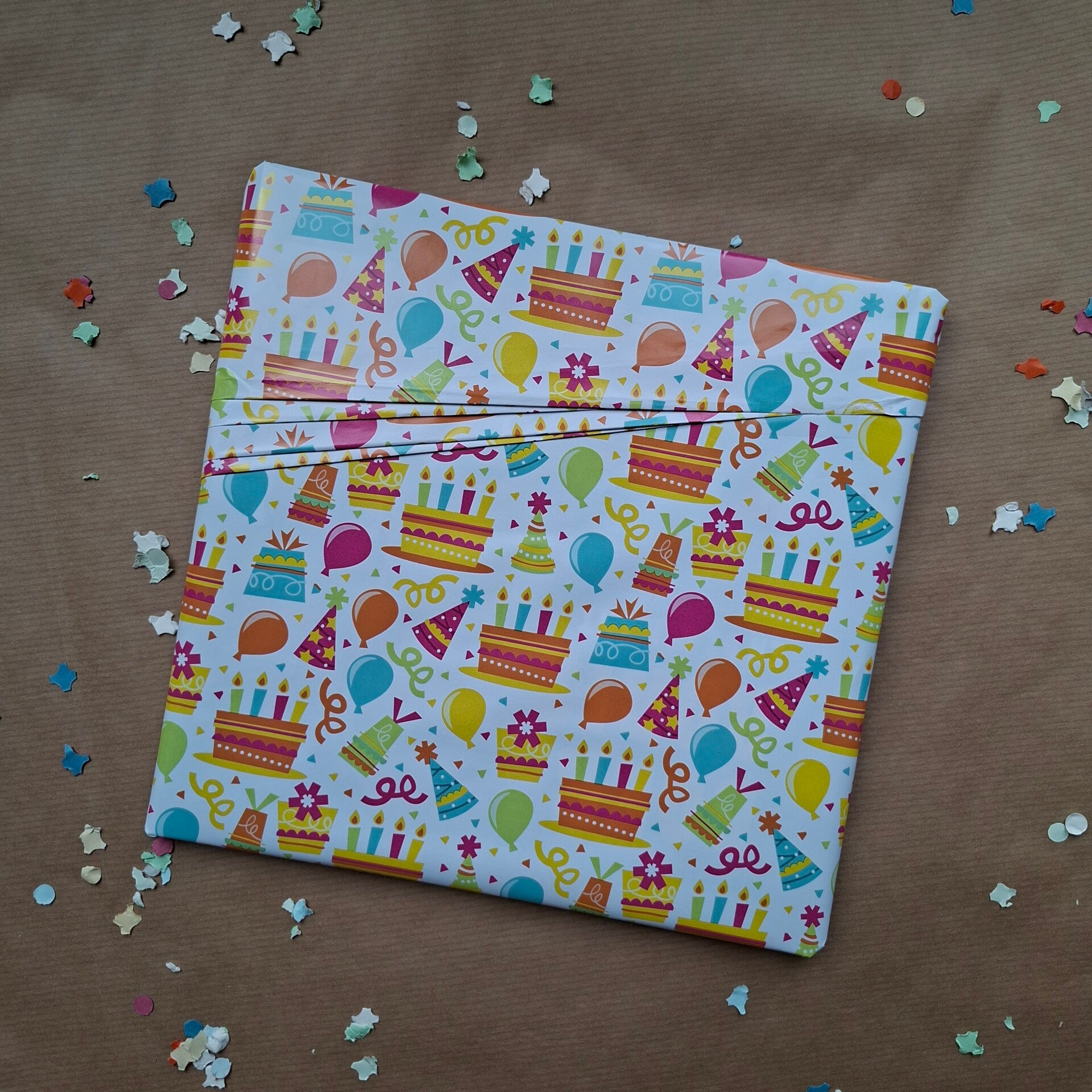 Cadeaupapier (70x200cm) - feestje