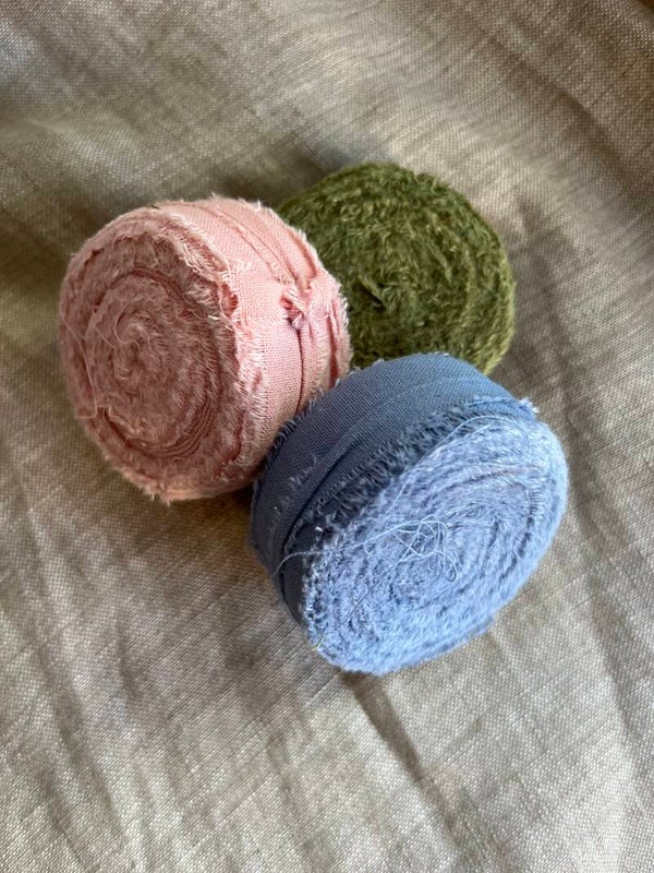 Katoenen lint - diverse kleuren