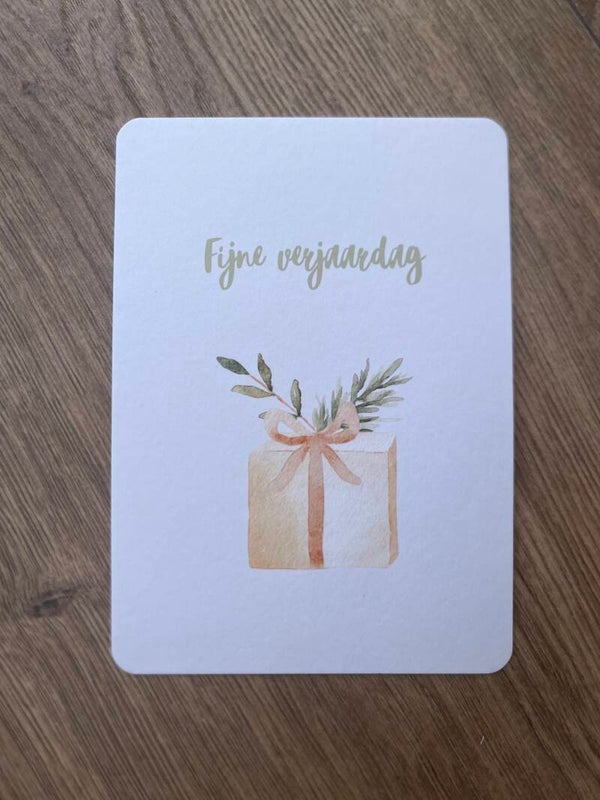 Kaart - fijne verjaardag