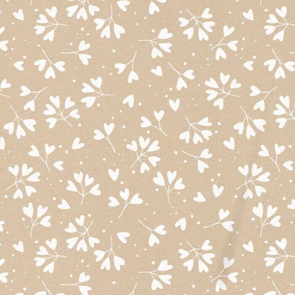 Cadeaupapier- falling in love/kraft