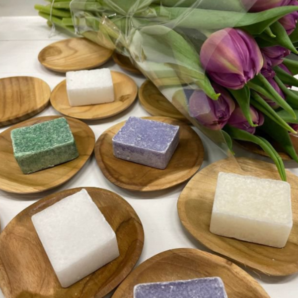 Plat schaaltje - Teak