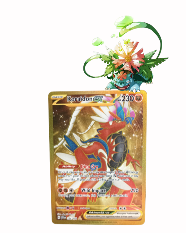 Koraidon EX Gold