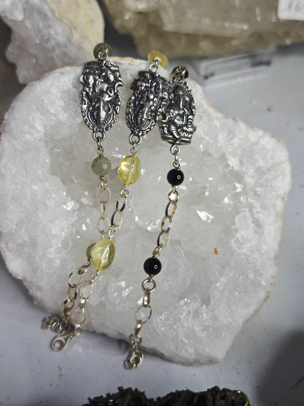 PULSERA GANESAHA PLATA DE LEY