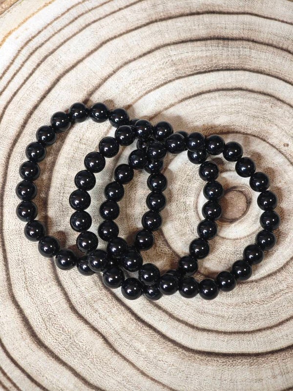 PULSERA DE TURMALINA 6MM