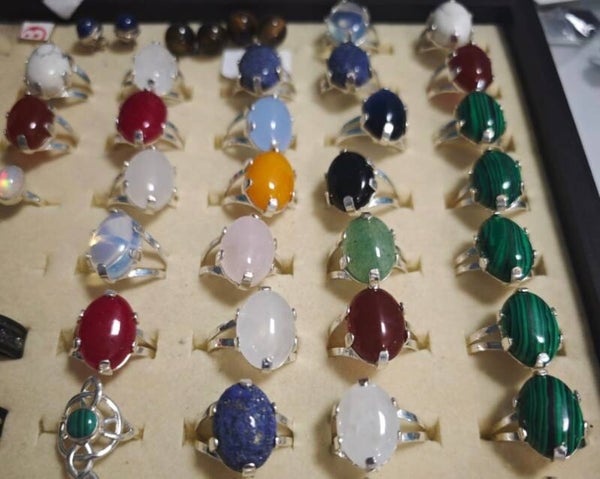 ANILLOS ADAPTABLES DE PLATA DE PRIMERA LEY