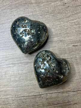 MINERAL DE CORAZON DE PIRITA