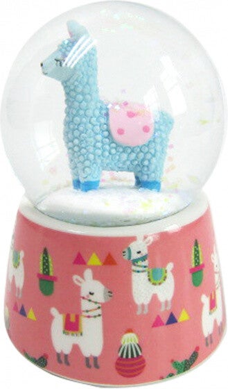 Sneeuwbol lama blauw