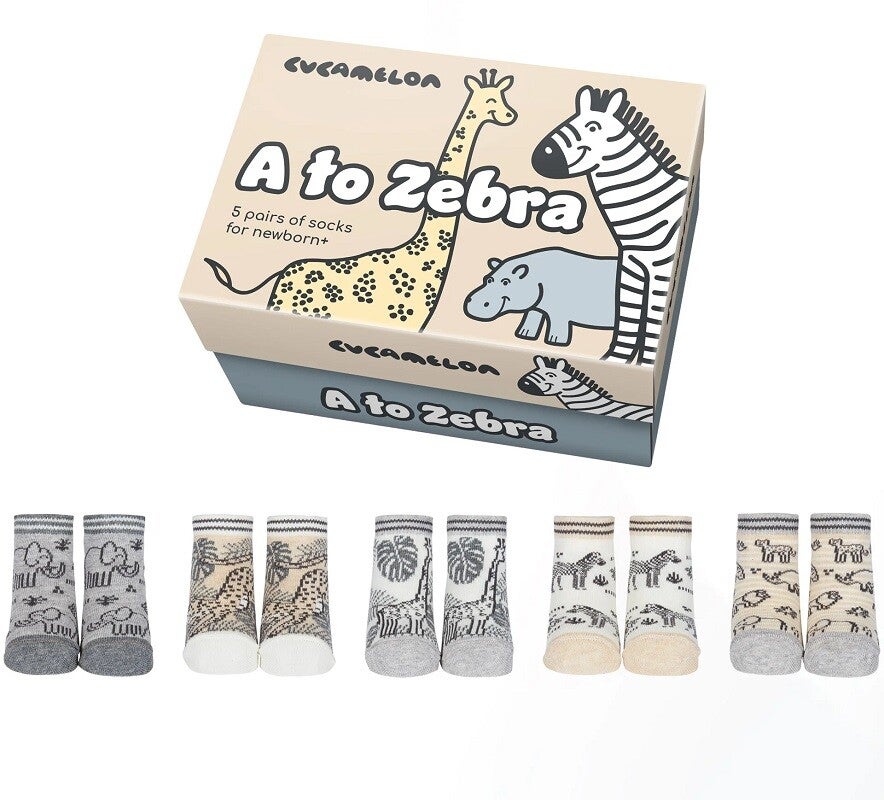 Babysokken "A to Zebra"