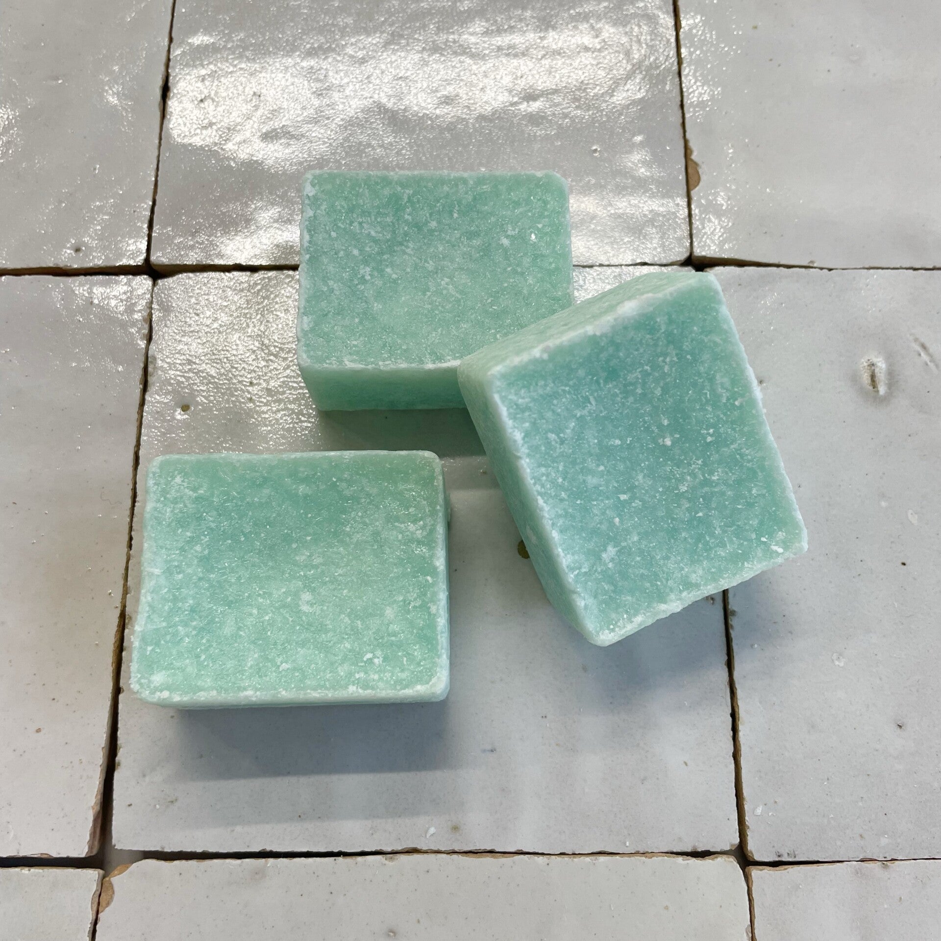 Amberblokje | Eucalyptus | Mintgroen | ByBazz | 4,5x3,5x2cm