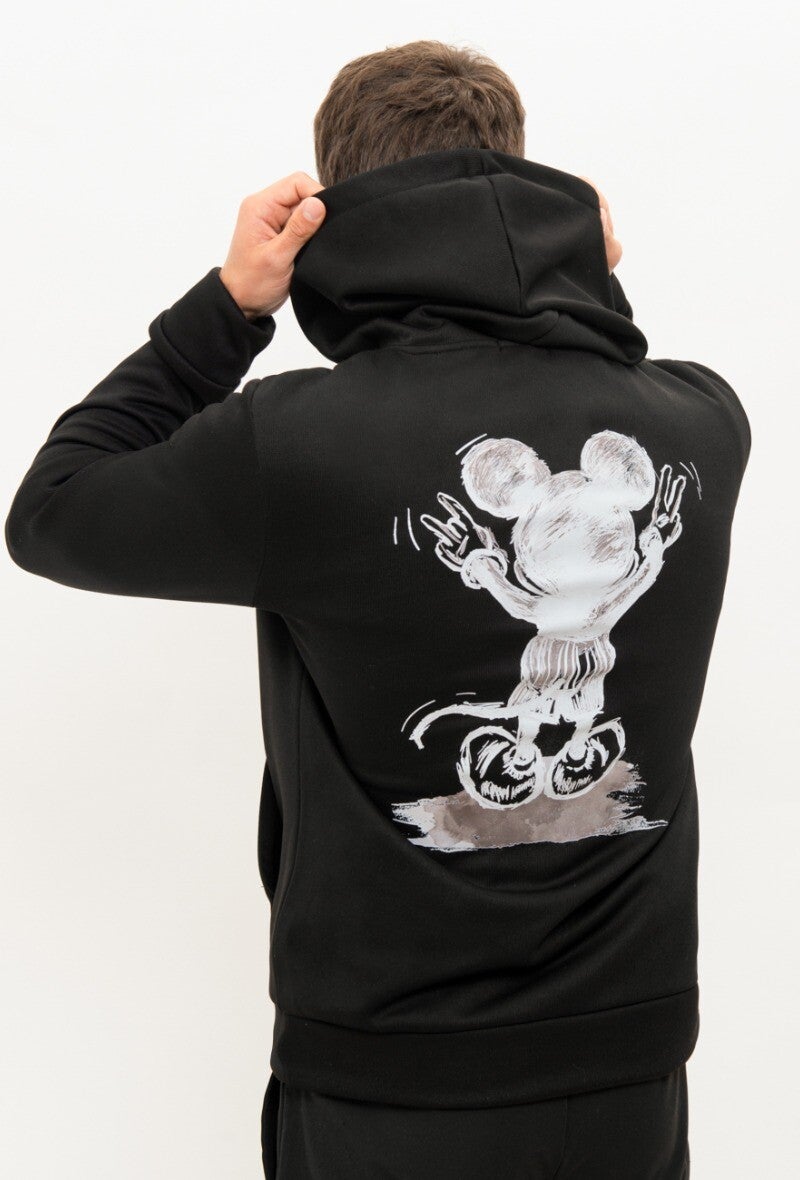 Unisex hoodie muis Mickey Mouse