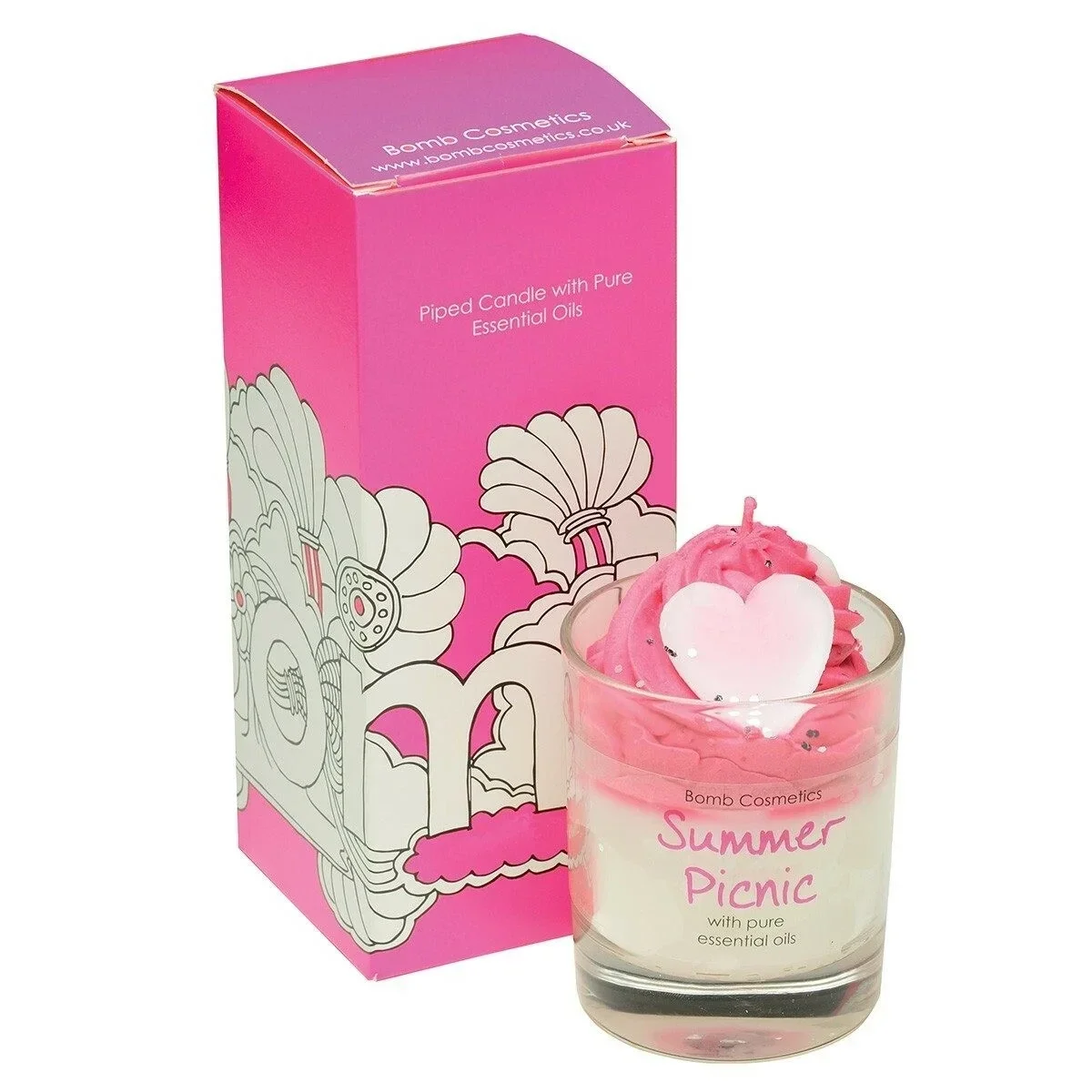 Geurkaars Piped Candle Summer Picnic