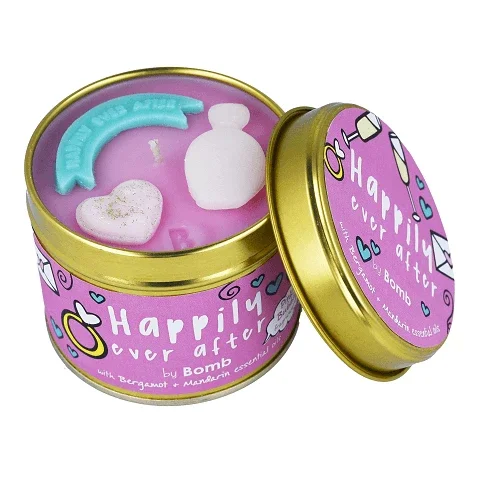 Vegan Happily Ever After geurkaars in blikje